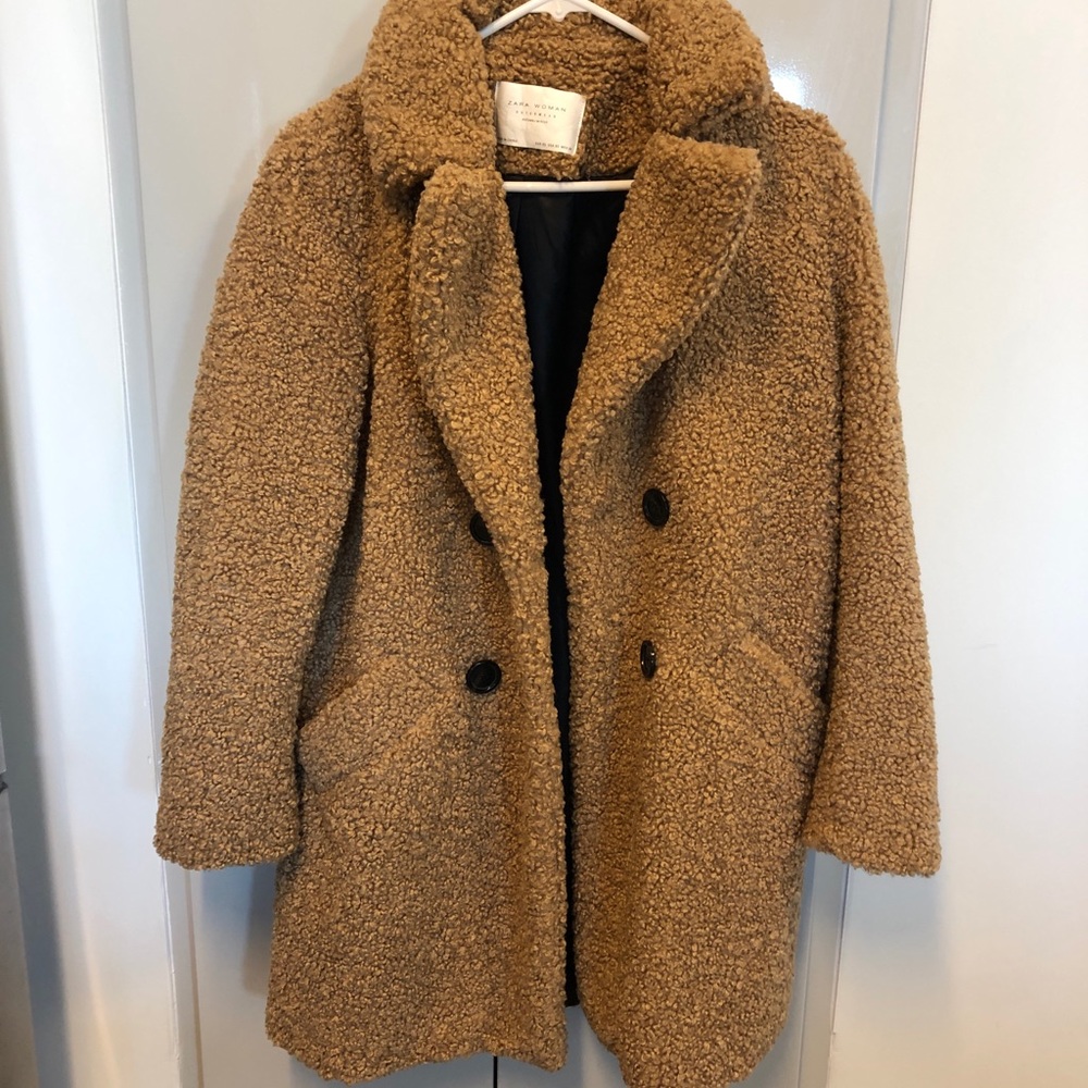 ZARA Teddy Jacket Size XS